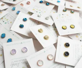 A Tea Leaf Jewelry - Assorted Druzy Earrings