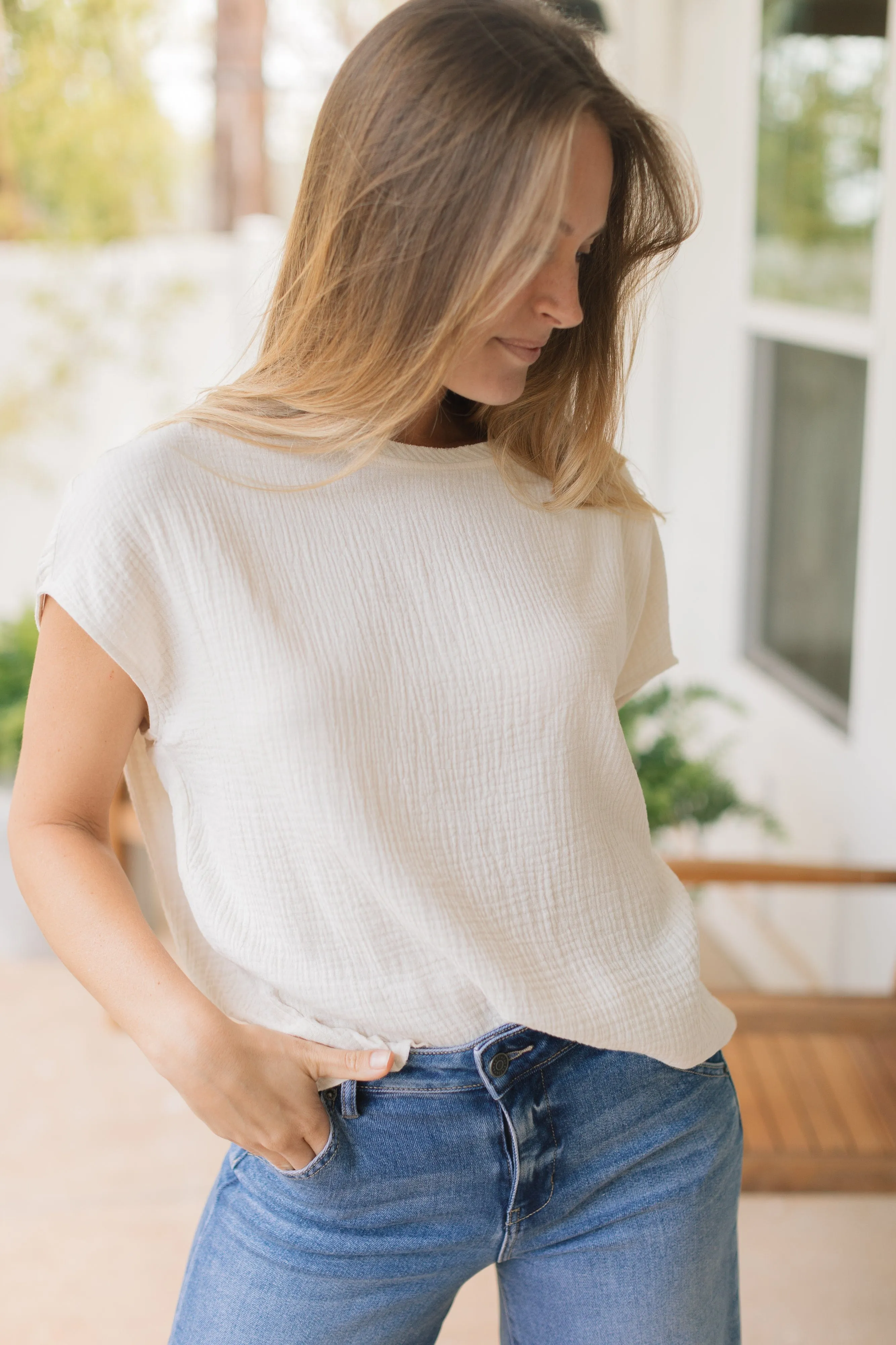 Arona Top - Cream