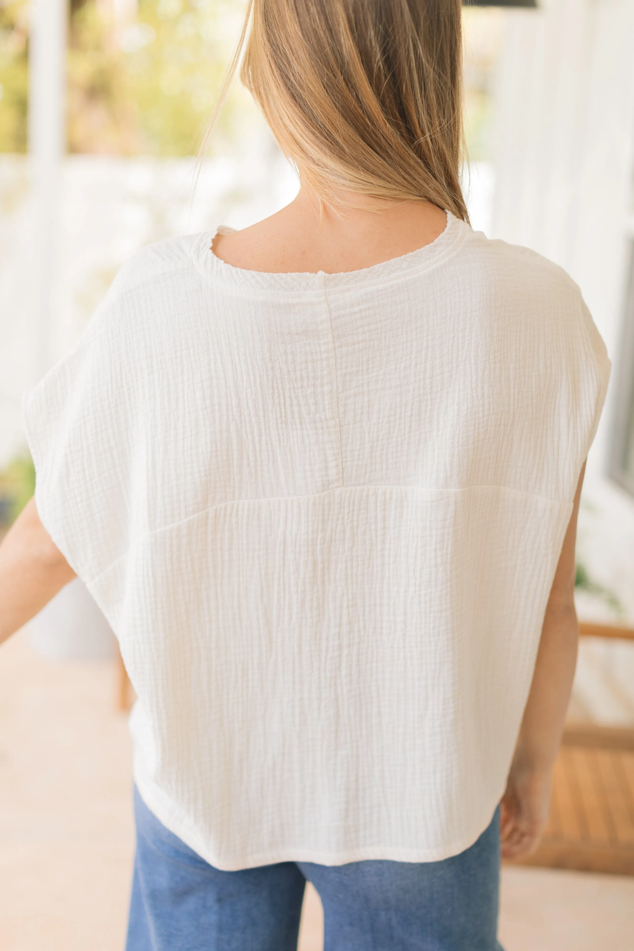 Arona Top - Cream