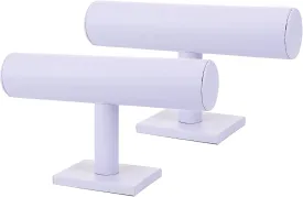 ChezMax Necklace Jewelry Display Jewelry Stand Hovering T-Bar Bracelet Holder for Home Organization