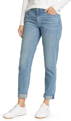Eddie Bauer Women's Boyfriend Mid-Rise Jeans - Slim Fit