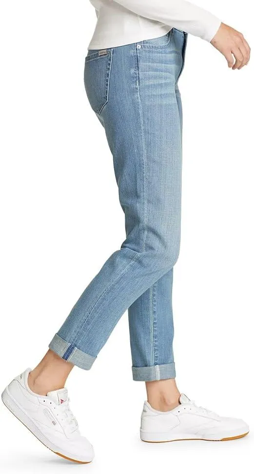Eddie Bauer Women's Boyfriend Mid-Rise Jeans - Slim Fit