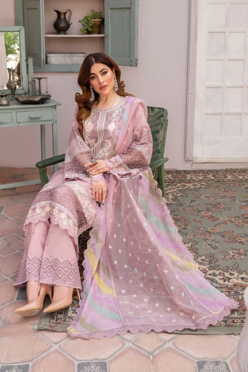 Karma Festive Embroidered Cotton Pakistani Suit KAR93