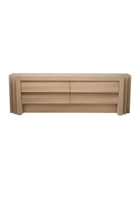 Natural Oak 4-Drawer Dresser | Met x Eichholtz Metropolitan
