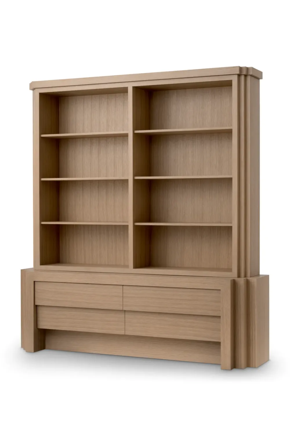 Natural Oak Cabinet L | Met x Eichholtz Metropolitan