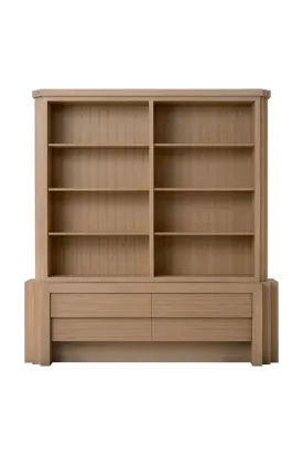 Natural Oak Cabinet L | Met x Eichholtz Metropolitan