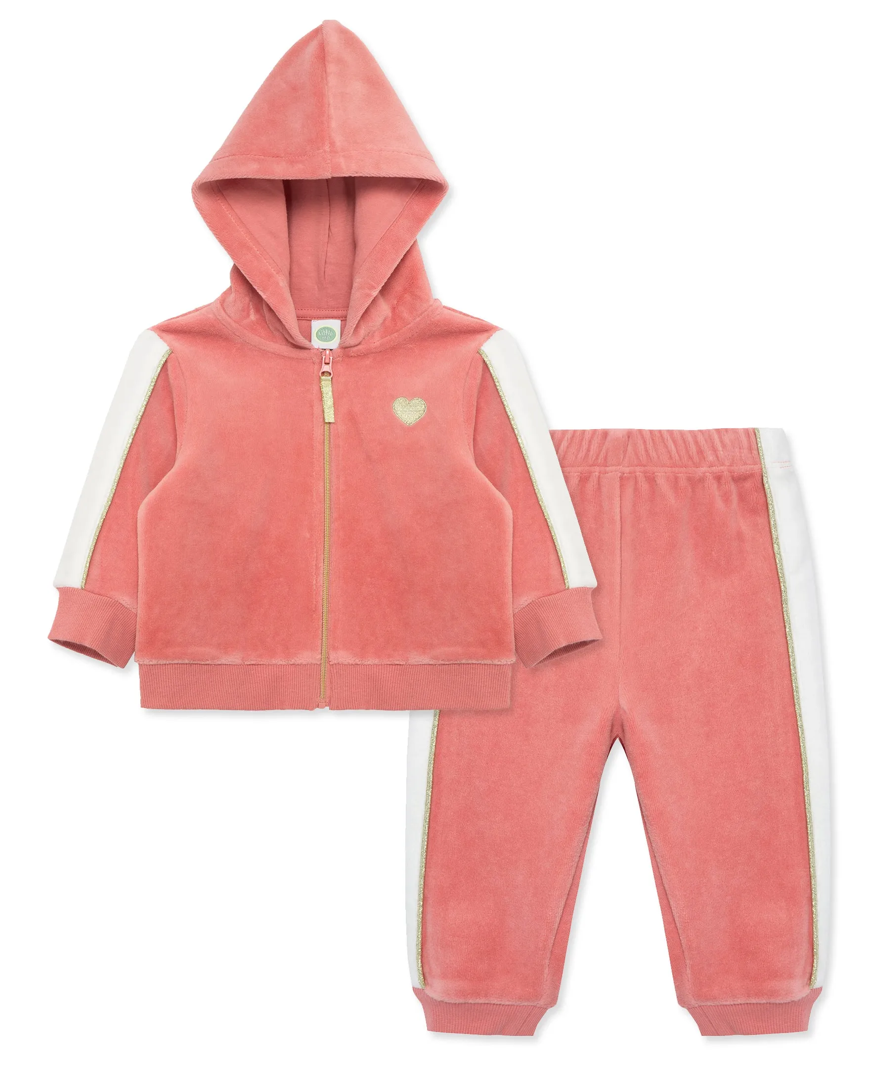 Pink Hoodie Set (2T-4T)