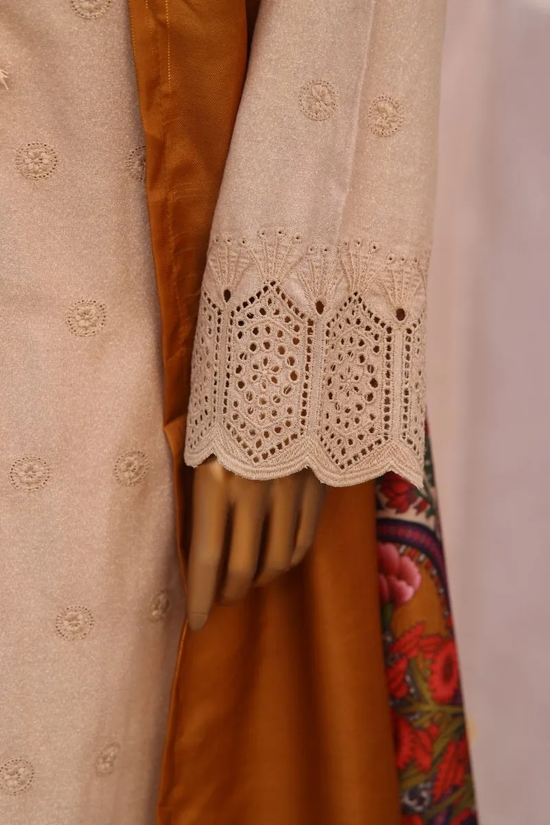 Sada Bahar Embroidered Karandi 3 Piece Suit SBA63