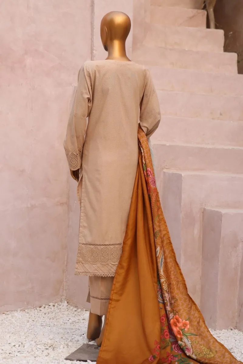 Sada Bahar Embroidered Karandi 3 Piece Suit SBA63