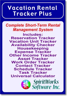 Vacation Rental Tracker Plus [Download]