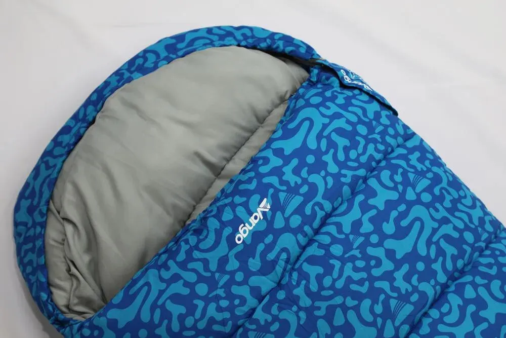Vango Kanto Junior Sleeping Bag Atlantic Blue