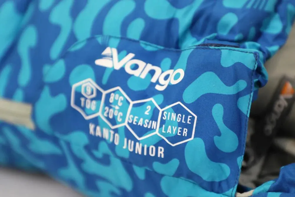 Vango Kanto Junior Sleeping Bag Atlantic Blue