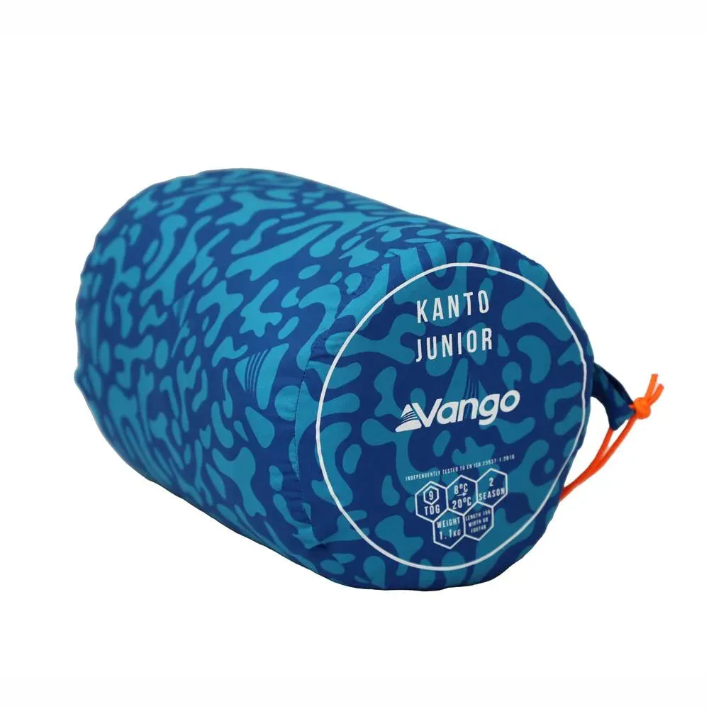 Vango Kanto Junior Sleeping Bag Atlantic Blue