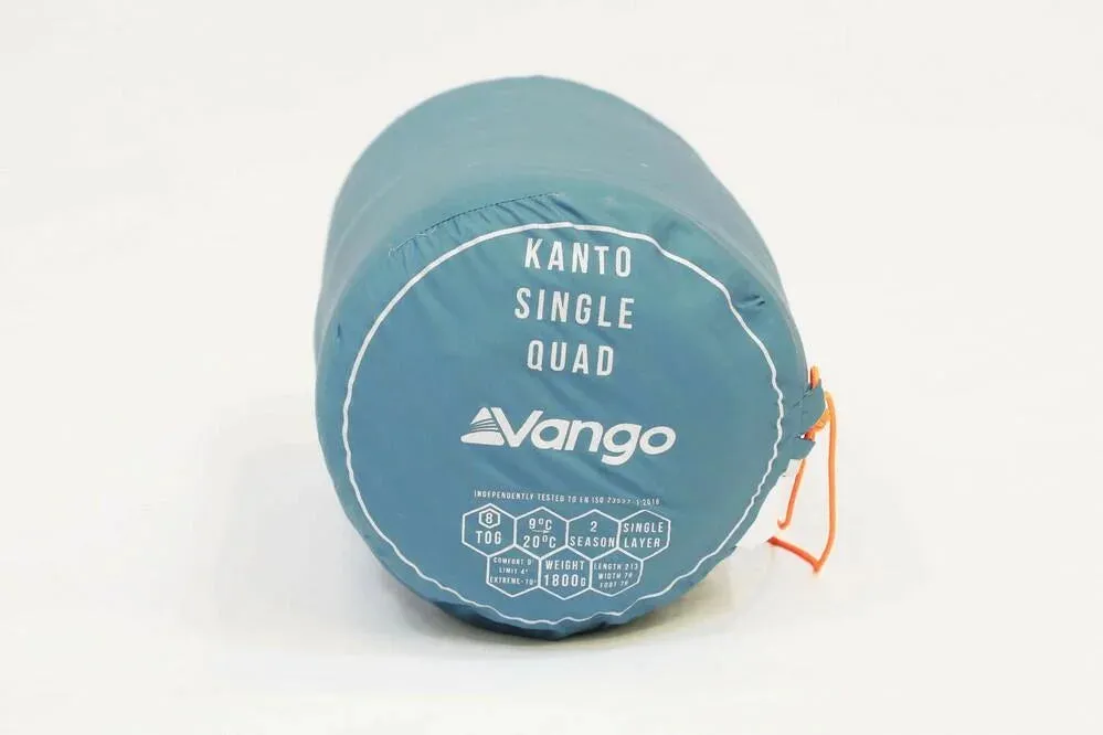 Vango Kanto Quad Sleeping Bag Mineral Green