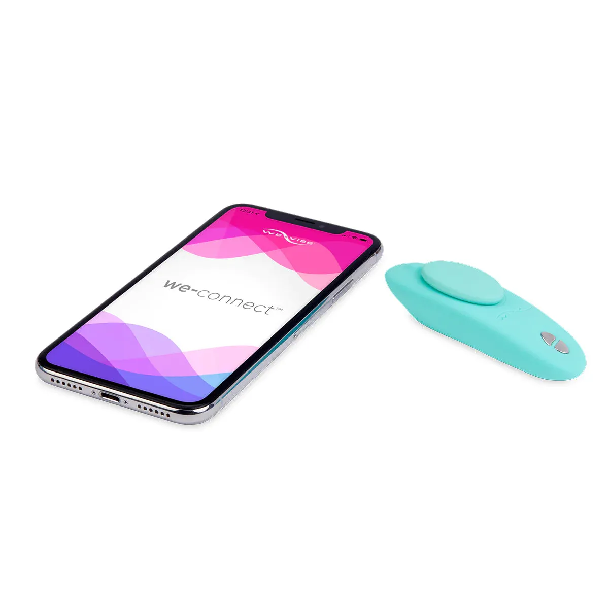 We-Vibe Moxie  Wearable Panty Vibe in Aqua