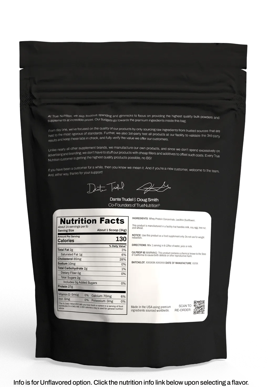 Whey Protein Concentrate (1lb.)
