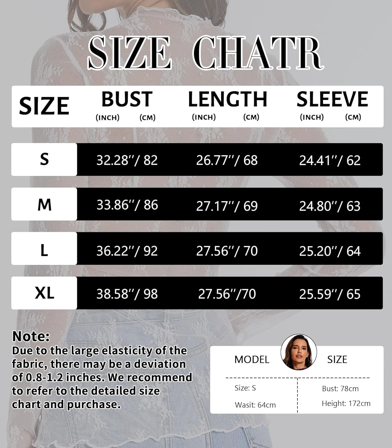 Womens Lace Long Sleeve Mesh Top Mock Neck Sheer Blouse See Through Floral Layering Shirt