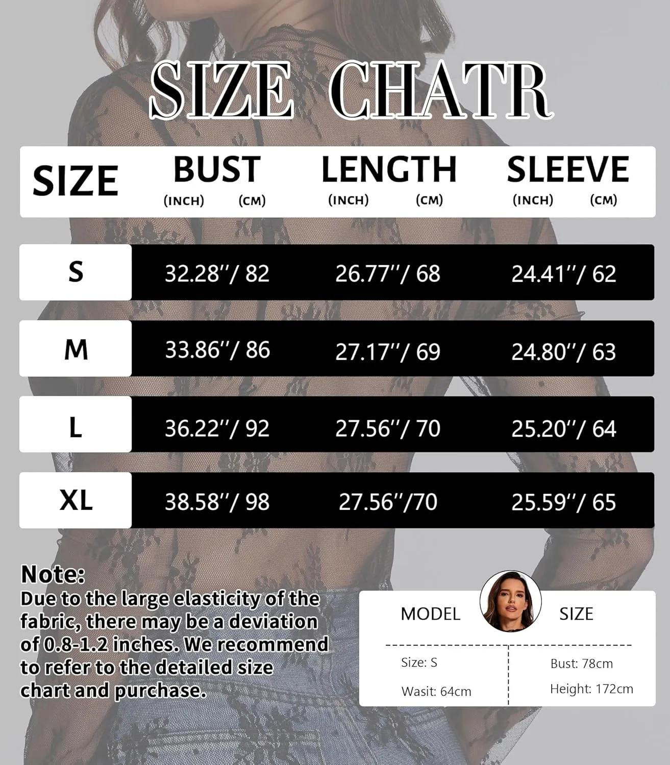 Womens Lace Long Sleeve Mesh Top Mock Neck Sheer Blouse See Through Floral Layering Shirt
