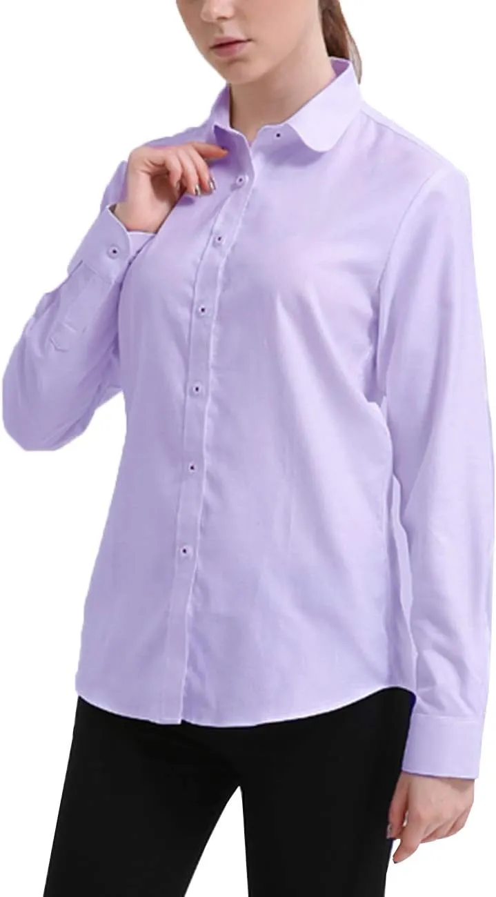 Womens Oxford Shirts Dress Shirts for Women Business Casual
