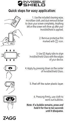Zagg Glass   for iphone 7/8/SE 2022 Clear - IP7LGC-F00
